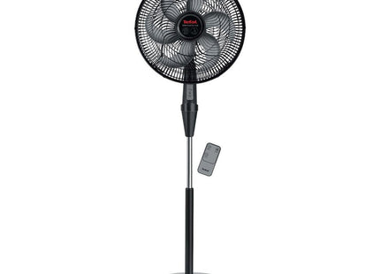 Tefal Silence Force Stand Fan, 16 Inch, Black - VG4130EE - SABER Center