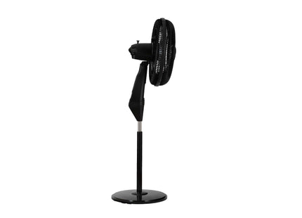 Tefal Silence Force Stand Fan, 16 Inch, Black - VG4130EE - SABER Center