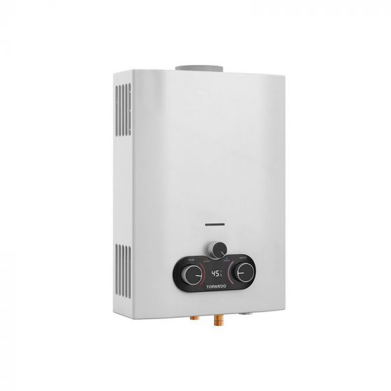 Tornado Gas Water Heater, 10 Liter White - GHE-C10CTE-W - SABER Center
