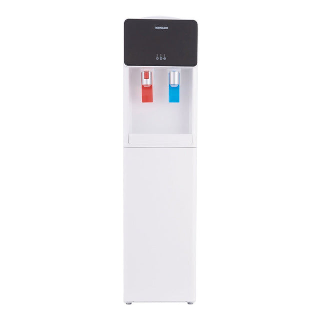 Tornado Hot & Cold Top Loading Water Dispenser, 2 Tabs White - WDM-H45ASE-W - SABER Center