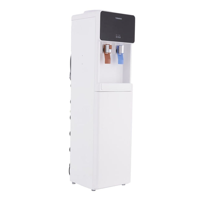 Tornado Hot & Cold Top Loading Water Dispenser, 2 Tabs White - WDM-H45ASE-W - SABER Center