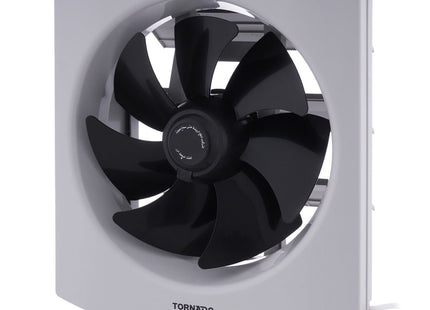 Tornado Kitchen Ventilation Fan, 25 Centimeter Black Gray - TVH-25BG - SABER Center