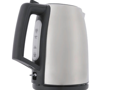 Tornado Stainless Steel Electric Kettle, 1.7 Liter 2200 Watt, Silver - TKS-2217 - SABER Center