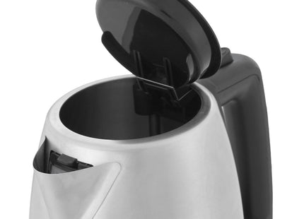 Tornado Stainless Steel Electric Kettle, 1.7 Liter 2200 Watt, Silver - TKS-2217 - SABER Center